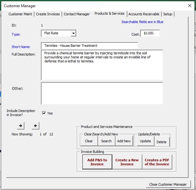 Free Simple Invoice Generator Application.